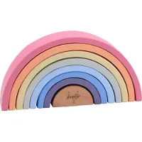 Jouéco Pastellfarbenes Regenbogenpuzzle 8 el. / Joueco