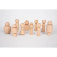 TickiT Wooden Community Figures, 1,5 Jahr(e), Holz, Holz
