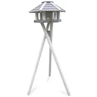 Habau Vogelhaus »Ottawa«, BxHxT: 52 x 30 x 52 cm, Holz - grau