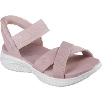 SKECHERS Slip-Ins: Ultra Flex 3.0 Sandalen Plat - Roze - Maat 39