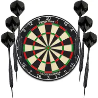 Kings Dart Dart-Set "First", Professional HD (Zahlenring Kunststoff)