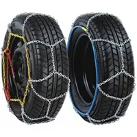 Lescars Schneeketten Größe M für Reifen 205/55 R16 u.v.m.