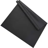Syfax Sport Schutzmatte Schwarz 213 x 152 x 0,6 cm Hochdichtes PVC