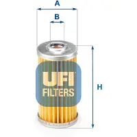Ufi Kraftstofffilter 26.672.00