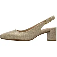 Gabor Slingpumps "Slingpumps", Damen, Gr. 36, gold, Schuhe Slingpumps