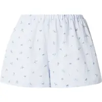 Hunkemoller Musselin-Shorts Blau