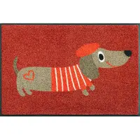 Kleen-Tex Fußmatte "Monsieur Chien" rechteckig 7 mm Höhe