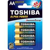 Toshiba LR6GCH BP-4, Einwegbatterie, AA, Alkali, 1,5 V, 4 Stück(e), Hoch