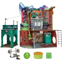 Boti Teenage Mutant Ninja Turtles Hauptquartier Spielset mit Schleim