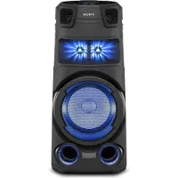 Sony MHC-V73D, 4 cm, 30 cm, Verkabelt & Kabellos, Schwarz, MP3, AC