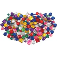 Colorations Glitzer Strasssteine Bastelset 2000 Stück Mehrfarbig