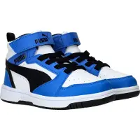 Puma Rebound V6 Mid AC PS Klittenband Hoog - kobalt blauw - Maat 29