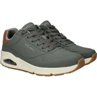 SKECHERS Uno - Suited On Air Sneakers Laag - Groen - Maat 41