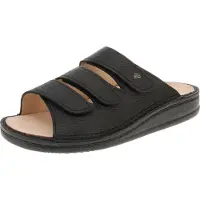 Finn Comfort 01508-055099 Korfu - Herren Schuhe offene Schuhe - Schwarz, Größe:45 EU