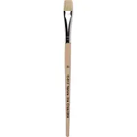 Creativ Company Holzpinsel Set - 12 Stück, Größe 12, Malen Basteln