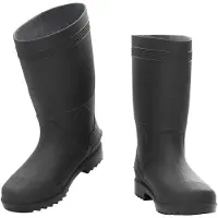vidaXL Gummistiefel Schwarz Größe 39 PVC
