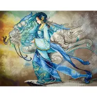 Diamond Dotz - Diamond Painting Drachenprinzessin