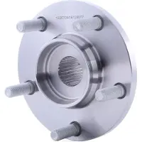 RIDEX 653W0198 Radnabe Vorne Beidseitig für VW GOLF PLUS (5M1, 521)