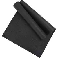 vidaXL Sport-Schutzmatte Schwarz 120 x 60 x 0,6 cm hochdichtes PVC