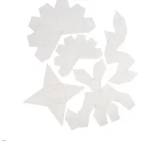 Creativ Company 78644, Weiß, Kunststoff, 5 Stück(e), 0,5 mm, 13 cm