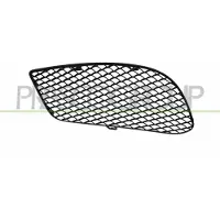 PRASCO Lüftungsgitter Grill Stoßfänger passend für MERCEDES-BENZ E-Klasse Limousine (W213) mit Loch/Löchern für Einparkhilfe Schwarz