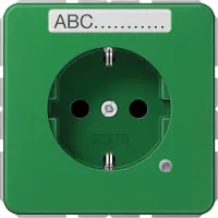 JUNG CD1520BFNAKOGN SCHUKO-Steckdose mit NA u. Funktionsanzei