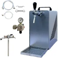 BieTal Bierkühler Bierzapfanlage 30 L/h KOMPLETTSET 5L Adapter OHNE CO2 Flasche