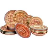 Cookinglife Geschirrset - Rhythm & Lines - 18-teilig / 6 Personen