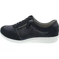 Waldlaufer Damen Schnürschuh blau Größe EUR 39