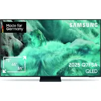 Samsung 55" QLED Q7F5 4K Vision AI Smart TV (2025), 139,7 cm (55"), 3840 x 2160 Pixel, QLED, Smart-TV, WLAN, Schwarz