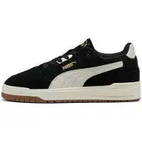 Puma Sneakers 402597-02 in Black-Vapor Gray-Gold color size 43
