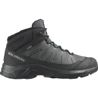 Salomon Herren Trekking-Halbschuhe He/Uni SHOES X-ADVENTURE COLDRUSH WP Asphal/Bla