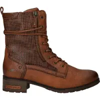 Mustang Veterschoenen Hoog Veterschoenen Hoog - Cognac - Maat 38