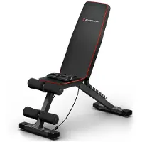 Sportstech BRT250 Hantelbank klappbar & verstellbar – Multifunktionale Fitnessbank für zuhause, 7 in 1 Schrägbank & Trainingsbank für Ganzkörpertraining, kompakt faltbar, bis 300 kg belastbar