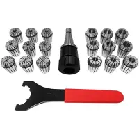 Paulimot ER32-Spannzangen-Set 2 - 20 mm SK30 (DIN 2080) / M12 im Alu-Koffer