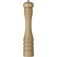 Cookinglife Pfeffermühle Rocca Natur - Edelstahl Mahlwerk - 31,5 cm