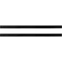 vidaXL Selbstklebende Türbürstendichtungen 2 stk. Schwarz 100 cm