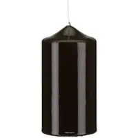 Kopschitz Kerzen Kerzen Stumpenkerzen Klarlack Hochglanz Chocolate, 150 x 80 mm, 4 Stück