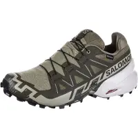 Salomon Laufschuhe Speedcross 6 Gore-Tex L47985500 Grün 48
