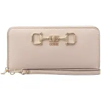 GUESS SWVG9910146 JANIE SLG LARGE ZIP AROUND stone
