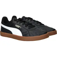 Puma Sneaker Club II Indoor Unisex Black-White-Schuhgröße 44