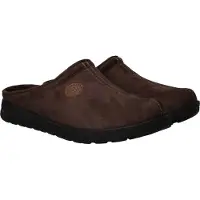 Rohde Herren Pantoffel mit herausnehmbarer Lederdecksohle Asiago 7144, Größe:41 EU, Farbe:Braun