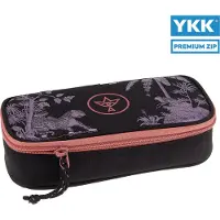 ARS UNA Schlamper-Etui Tiger, lila-schwarz-orange, für Mädchen