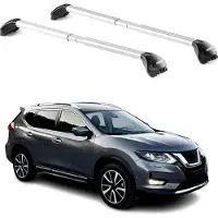 Aurilis Dachträger Grundträger für Nissan X-Trail T32 2014-2020 5 türig Alu Grau 2x ABE