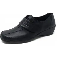 ACO HAUSTECHNIK Aco Damen Klettschuh Silke 02 schwarz