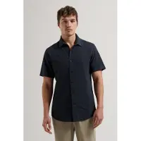 Dstrezzed Anthony Shirt Dk. Navy Größe: XL | Casual hemden Outlet | Herren | Blau
