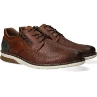Rieker Schnürhalbschuhe bequem in braun, Gr. 42
