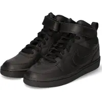 Nike Kinder Sneaker COURT BOROUGH MID 2 BIG, Color:schwarz, 30-Kinder Halbe:371/2