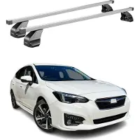 Omac Menabo Dachträger für Subaru Impreza mk5 Stufenheck 2016-2025 75kg Stahl Grau 2x