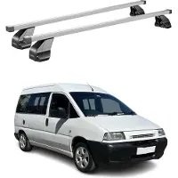 Omac Menabo Dachträger Grundtäger für Peugeot Expert 1995-2006 75kg Stahl Silber 2x